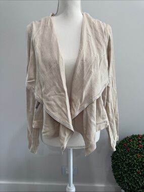Mystree Light Taupe Cardigan with pockets